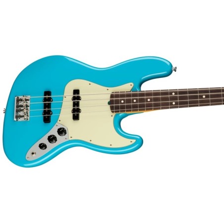 American Professional II Jazz Bass RW miami blue fender
