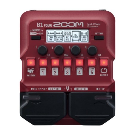 B1 Four Multieffets pour Basse ZOOM