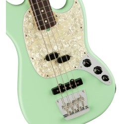 AMERICAN PERFORMER MUSTANG BASS RW SATIN SURF GREEN fender