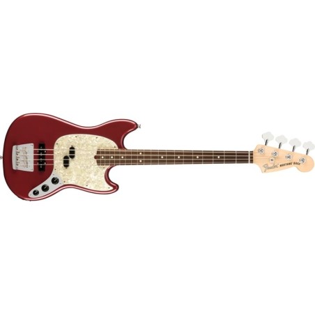 AMERICAN PERFORMER MUSTANG BASS RW AUBERGINE fender