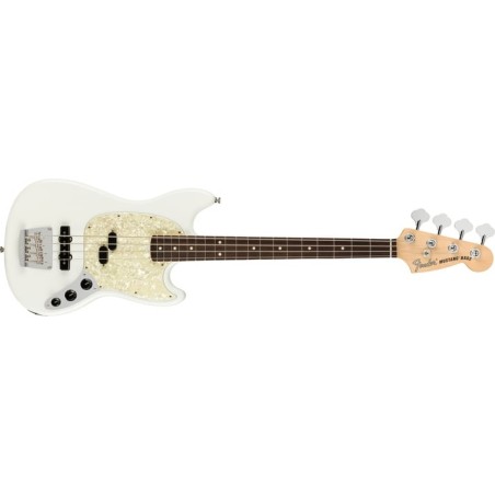 AMERICAN PERFORMER MUSTANG BASS RW ARCTIC WHITE fender