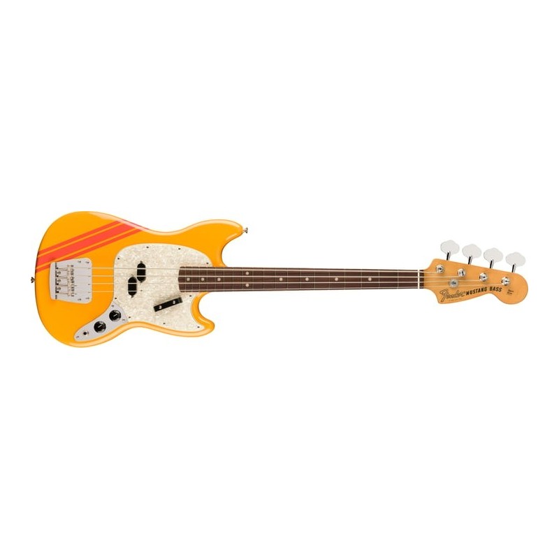 Vintera II '70s Competition Mustang Bass RW Competition Orange fender