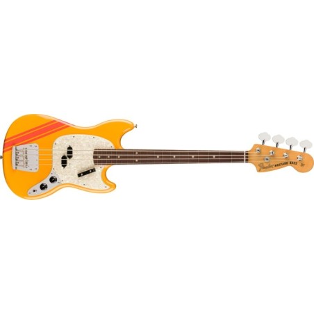 Vintera II '70s Competition Mustang Bass RW Competition Orange fender