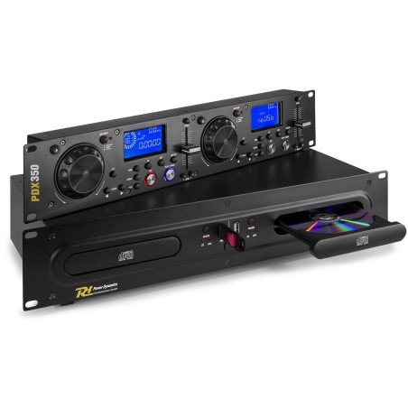 Lecteur CD, double CD/MP3/USB rackable - PDX350 SLJMUSIC.COM