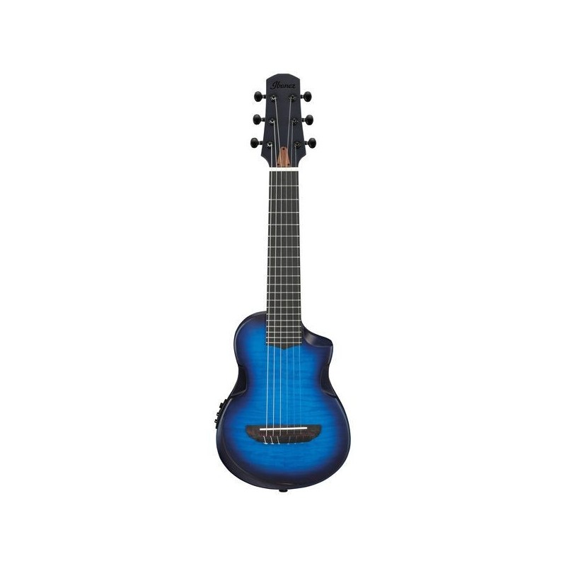 AUP10FMNETBO TRANSPARENT BLUE SUNBURST OPEN PORE IBANEZ sljmusic.com