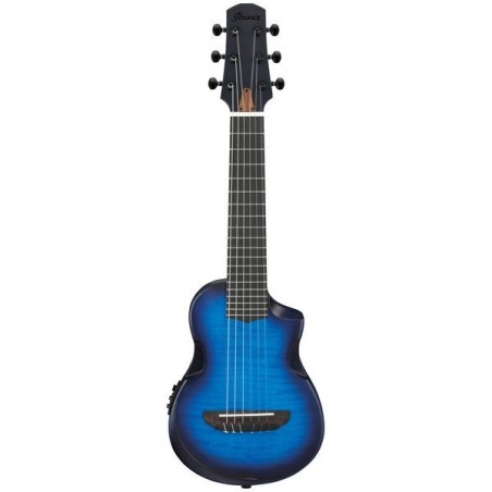 AUP10FMNETBO TRANSPARENT BLUE SUNBURST OPEN PORE IBANEZ sljmusic.com