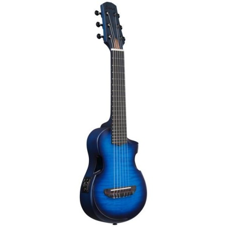 AUP10FMNETBO TRANSPARENT BLUE SUNBURST OPEN PORE IBANEZ sljmusic.com