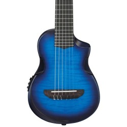 AUP10FMNETBO TRANSPARENT BLUE SUNBURST OPEN PORE IBANEZ sljmusic.com
