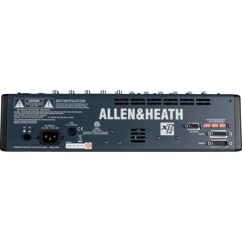  XB-14-2 ALLEN & HEATH
