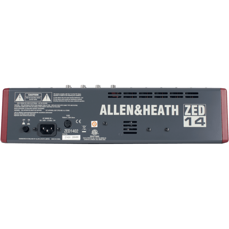  ZED-14 ALLEN & HEATH