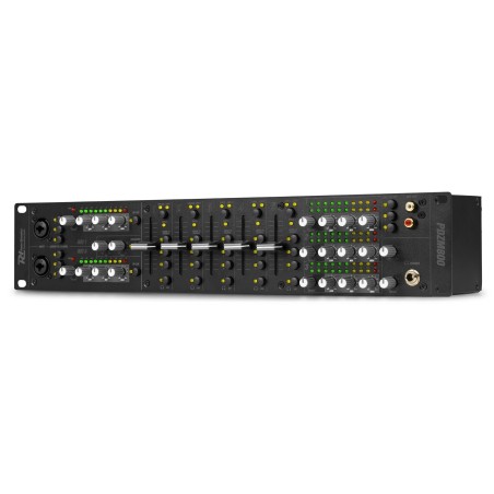 PDZM800 Table de mixage 3 zones, 5+2 canaux, matricielle, talkover