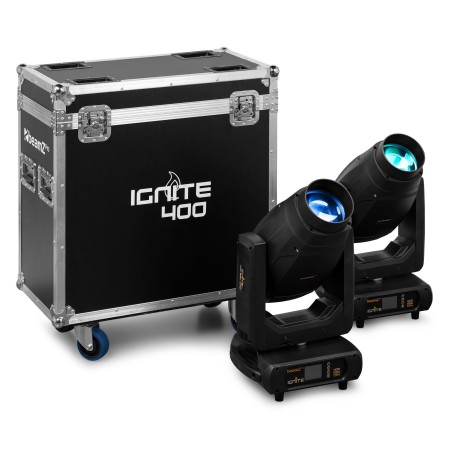 Set de lyres 3en1 IGNITE400 BEAMZ PRO