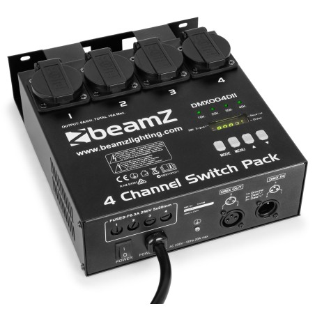 Switch Pack II DMX512 4 canaux BEAMZ