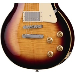 Les Paul Standard 50s Figured Bourbon Burst + Housse EPIP SLJMUSIC.COM