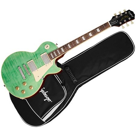 Les Paul Standard 50s Figured Seafoam Green + Housse EPIPHONE