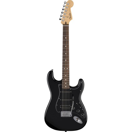 STANDARD STRATOCASTER HSS LRL BLACK FENDER SLJMUSIC.COM