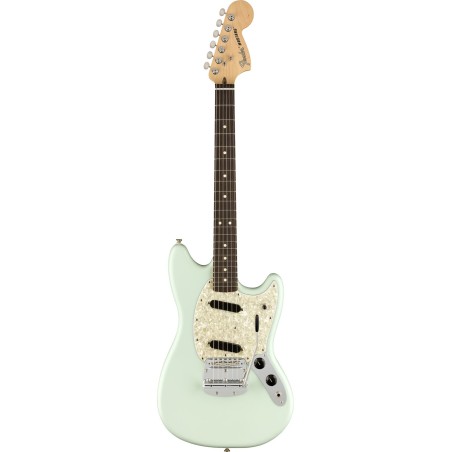 AMERICAN PERFORMER MUSTANG RW SONIC BLUE FENDER sljmusic.com