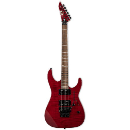 ltd guitars M200 Rouge Transparent