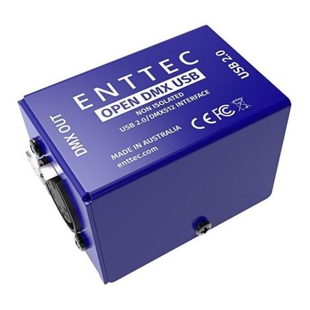 Interface USB/DMX Enttec 1 sortie DMX sur XLR 5 ENTTEC