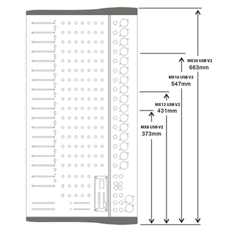 MX12 USB V2 POWER ACOUSTICS