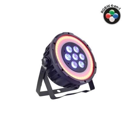 PAR 7x10W QUAD RING   POWER LIGHTING