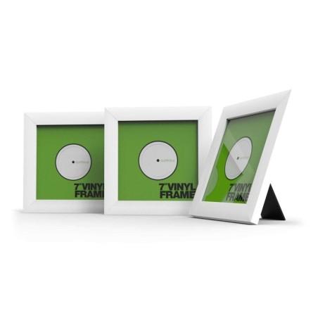 VINYL FRAME SET 7" WHITE GLORIUS DJ