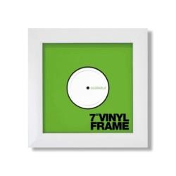 VINYL FRAME SET 7" WHITE GLORIUS DJ SLJMUSIC.COM