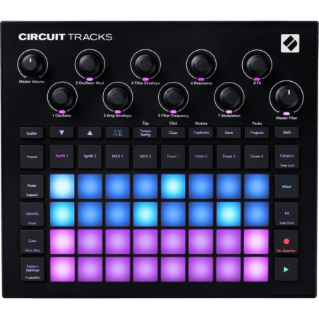 CIRCUIT-TRKS NOVATION SLJMUSIC.COM
