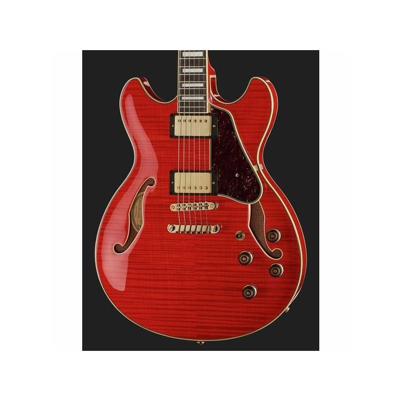 AS93FMTCD Transparent Cherry Red Ibanez