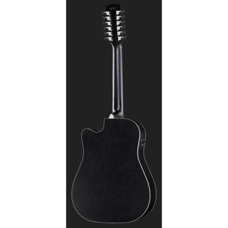 AW8412CEWK Weathered Black Ibanez