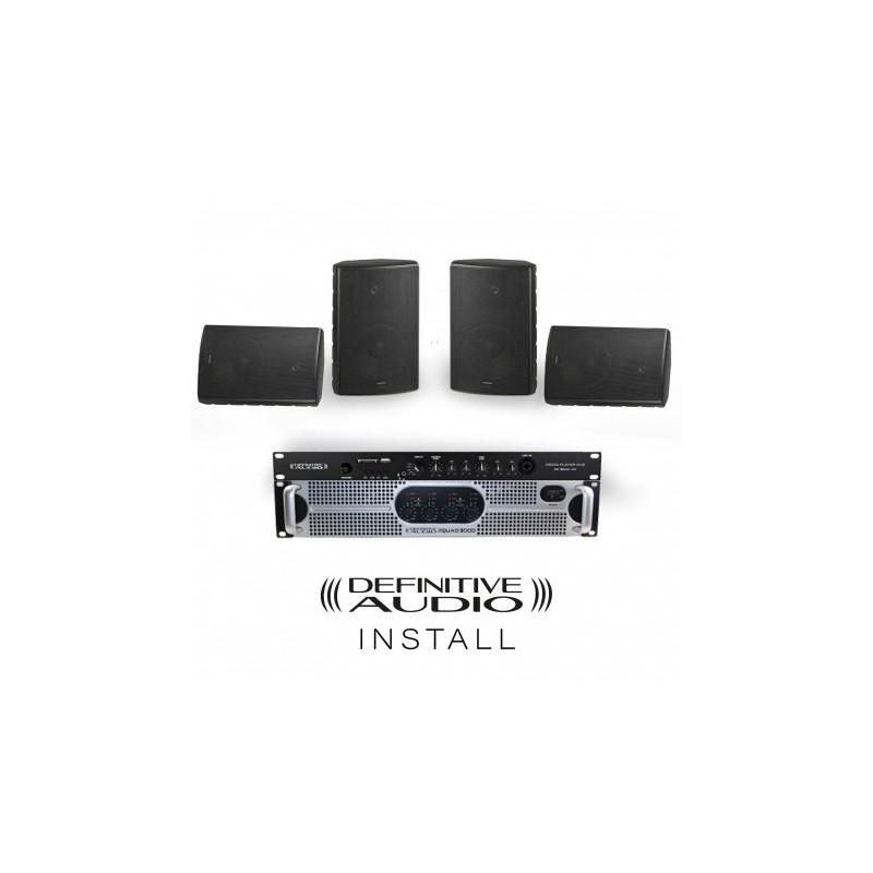 PACK INSTALL BAR BLACK DEFINITIVE AUDIO SLJMUSIC.COM