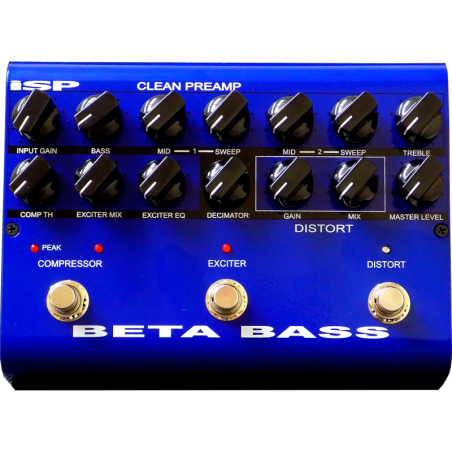 ISP TECHNOLOGIES BETA BASS PREAMP PEDAL