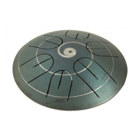 TONGUE DRUM 9" MINOR PENTA G 2D GENERATION 432HZ RAMMERDRUM