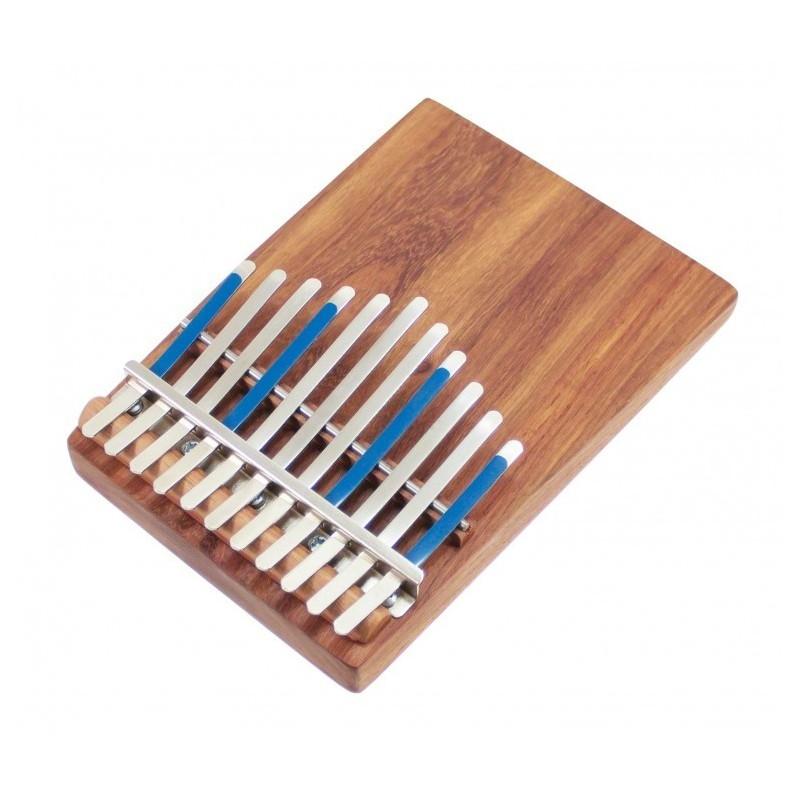 KALIMBA JUNIOR CELESTE DIATONIC 11 NOTES SUR TABLE AMI HUGH TRACEY