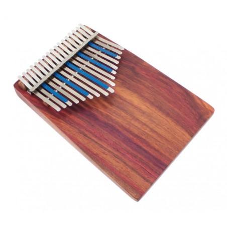 KALIMBA TREBLE CELESTE 17 NOTES SUR TABLE AMI HUGH TRACEY