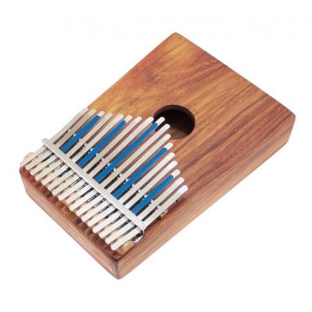 KALIMBA TREBLE 17 NOTES SUR BOÎTE AMI HUGH TRACEY