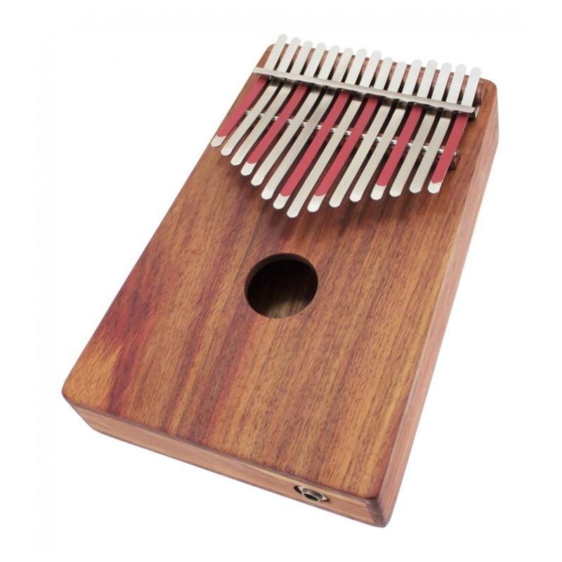 KALIMBA ALTO 15 NOTES SUR BOÎTE + PICKUP AMI HUGH TRACEY