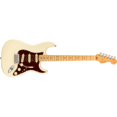 AMERICAN PROFESSIONAL II STRATOCASTER MN OLYMPIC WHITE FENDER SLJMUSIC.COM