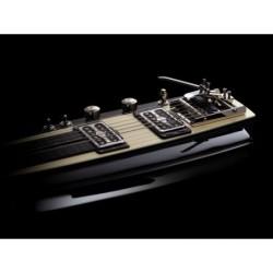 LAPSTEELS FAIRYTALE SPLIT/KING IVORY & BLACK DUESENBERG SLJMUSIC.COM