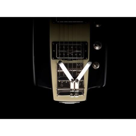LAPSTEELS FAIRYTALE SPLIT/KING IVORY & BLACK DUESENBERG SLJMUSIC.COM
