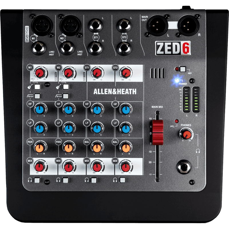 ZED-6 ALLEN & HEATH