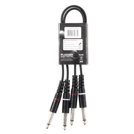 CÂBLE BRETELLE JACK MÂLE MONO - JACK MÂLE MONO 3M EASY PLUGGER