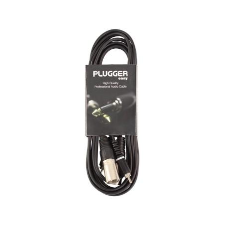 CÂBLE BRETELLE XLR MÂLE 3B - RCA MÂLE 0.60M EASY PLUGGER