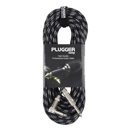 CÂBLE TWEED JACK MÂLE MONO - JACK MÂLE MONO COUDÉ 6M EASY PLUGGER