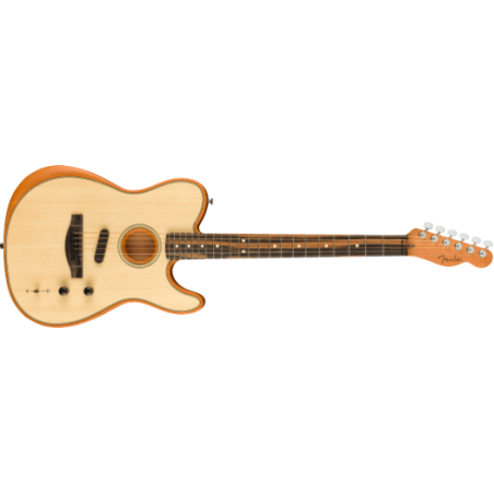 ACOUSTASONIC AMERICAN TELECASTER NATURAL FENDER SLJMUSIC.COM