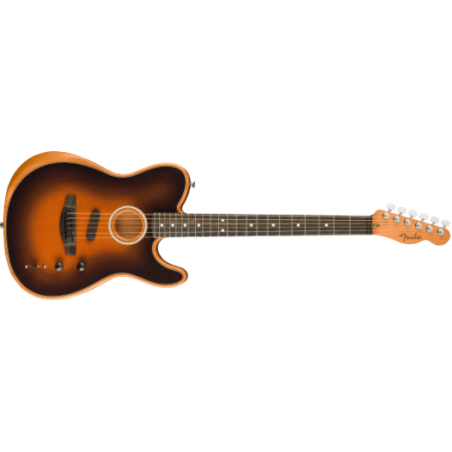 ACOUSTASONIC AMERICAN TELECASTER SUNBURST FENDER SLJMUSIC.COM