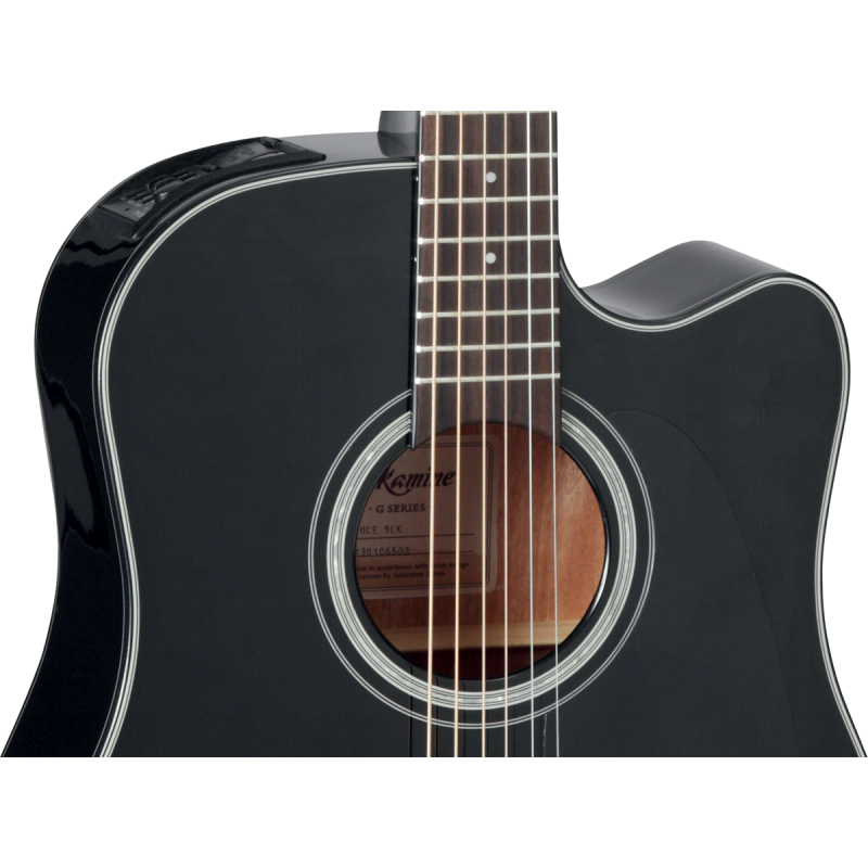 GD30CEBLK TAKAMINE  Dreadnought Cutaway