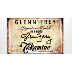 EF381SC TAKAMINE Signature Glenn Frey Dreadnought