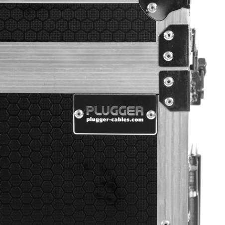 FLIGHT CASE RACK 2U SHORT - PLUGGER CASE