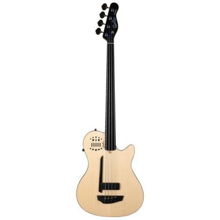 A4 ULTRA NATURAL FRETLESS A/E AVEC HOUSSE GODIN sljmusic.com